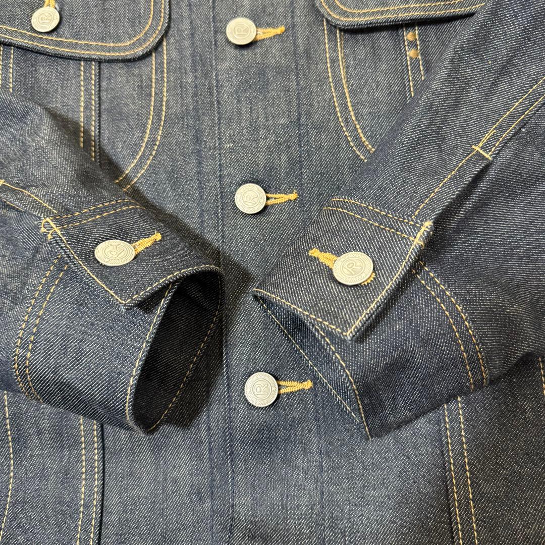 中*乃様 未使用 45r 秋色ライ麦デニムの908比古比女ジャン（再び）サイズ3