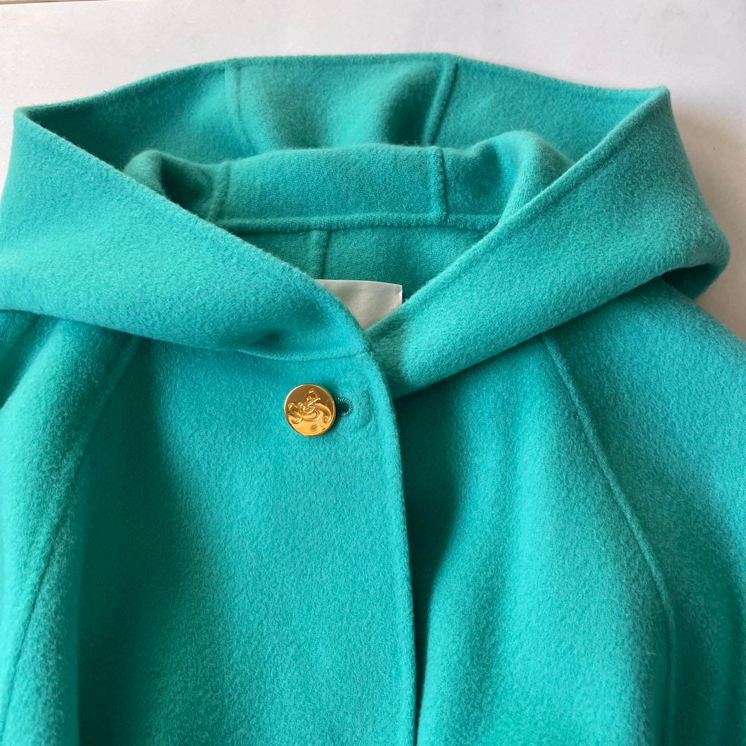 極美品✨ グレースコンチネンタル リバーコート フード ローブコート ロング丈