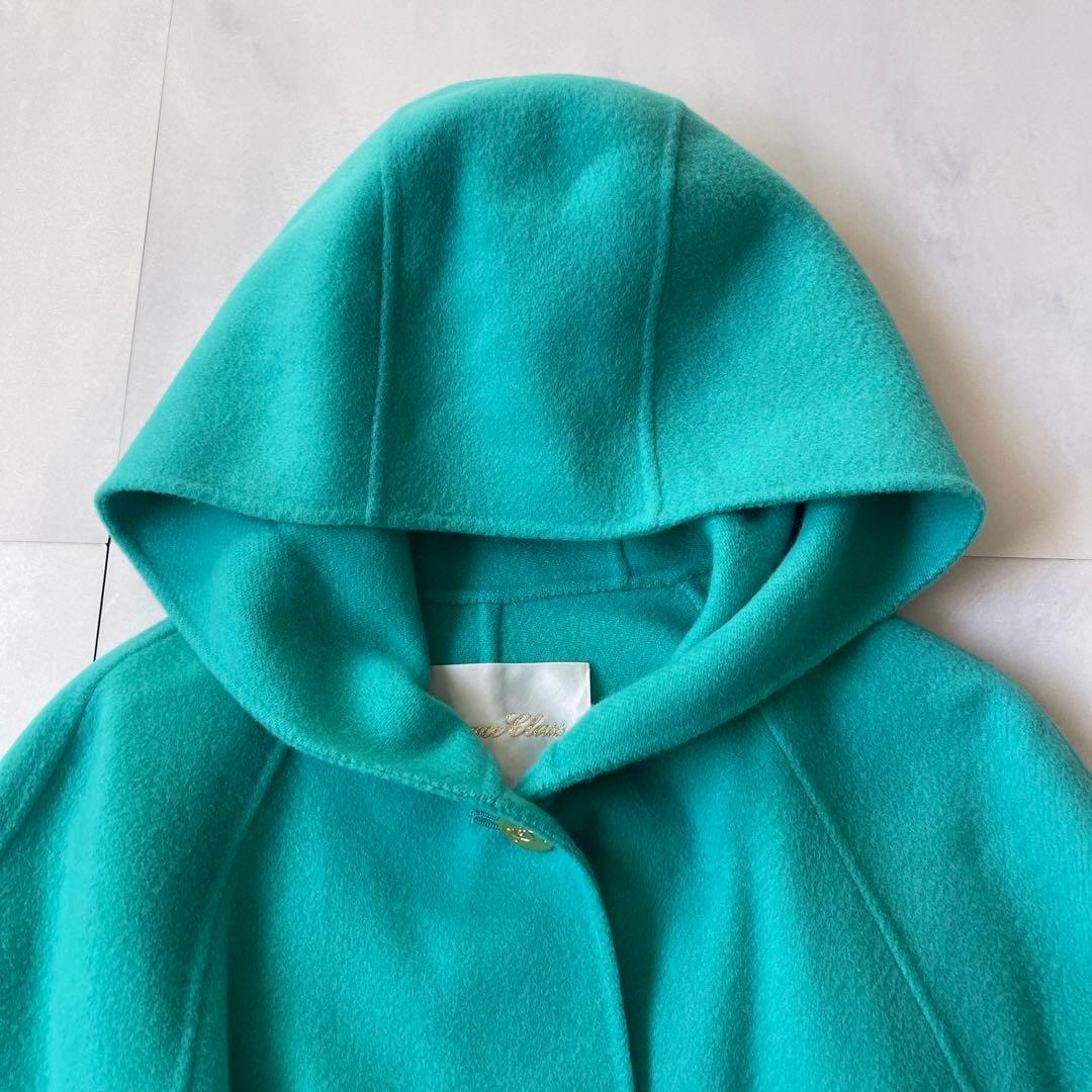 極美品✨ グレースコンチネンタル リバーコート フード ローブコート ロング丈