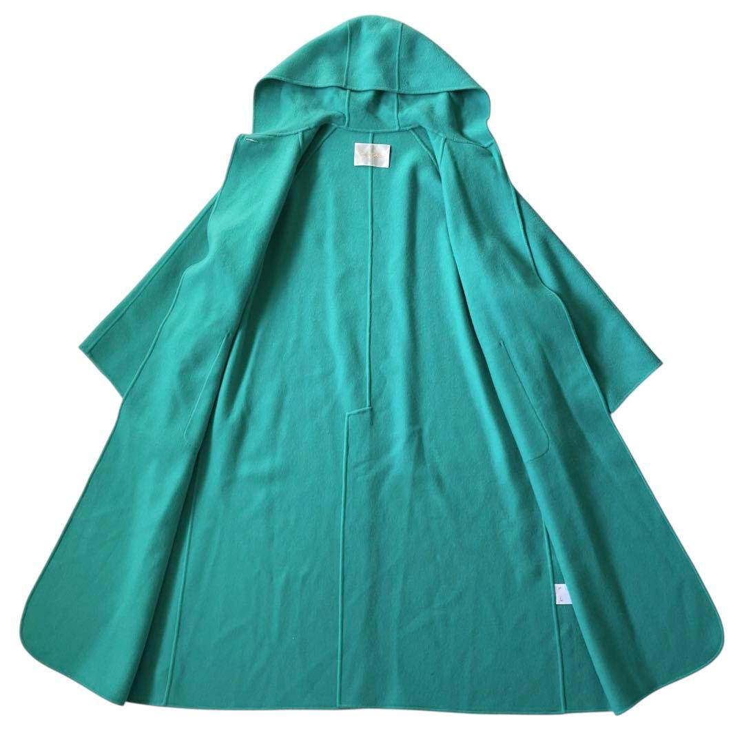 極美品✨ グレースコンチネンタル リバーコート フード ローブコート ロング丈