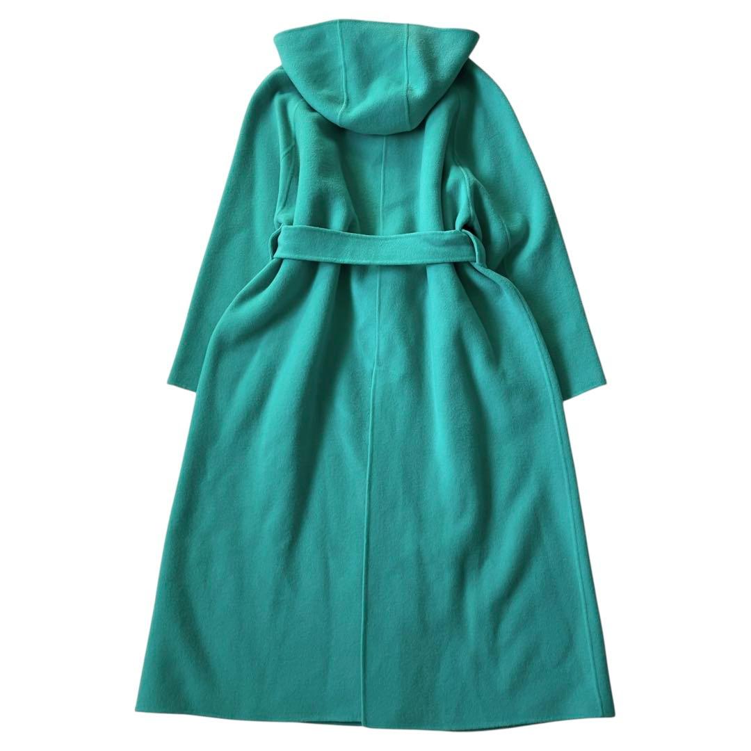 極美品✨ グレースコンチネンタル リバーコート フード ローブコート ロング丈