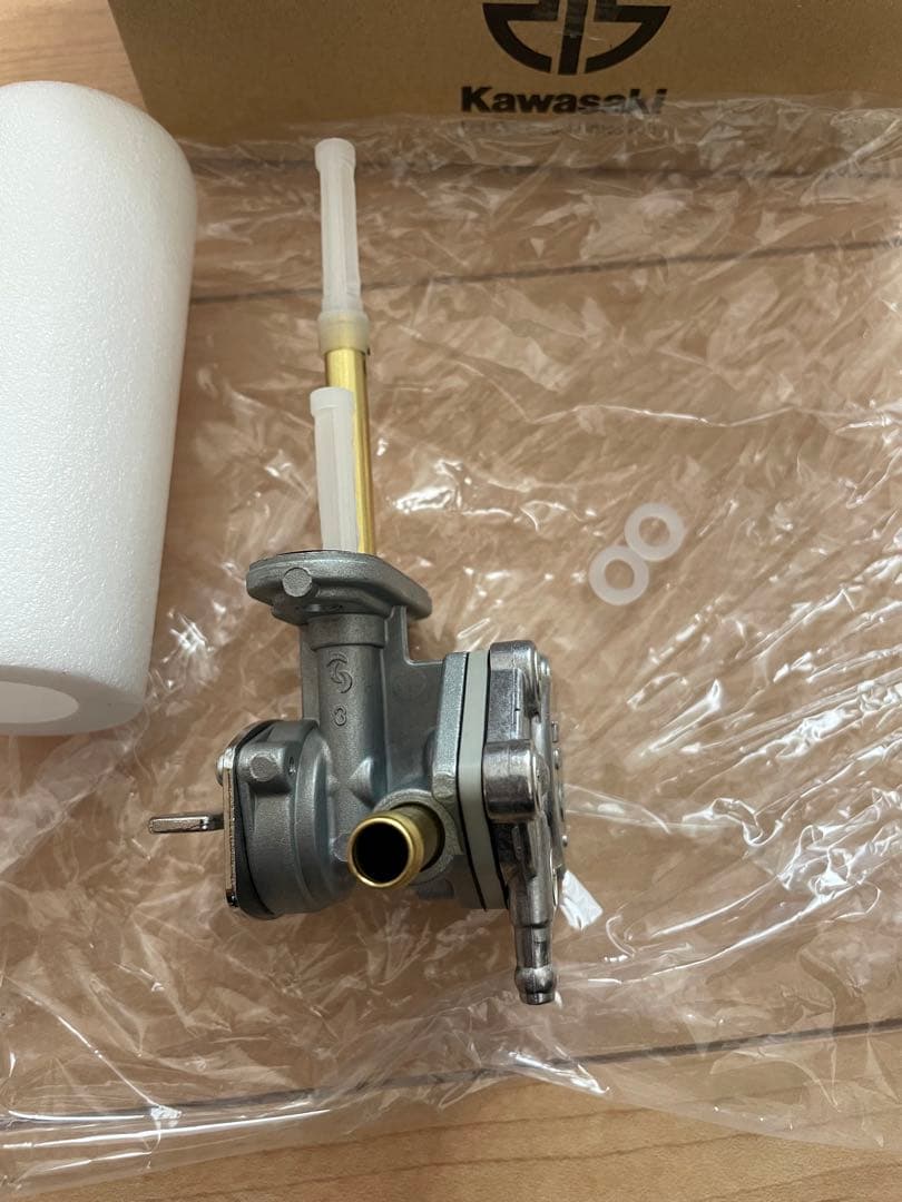 ゼファー400 ゼファーx カワサキ　純正燃料コック　ワッシャーセット