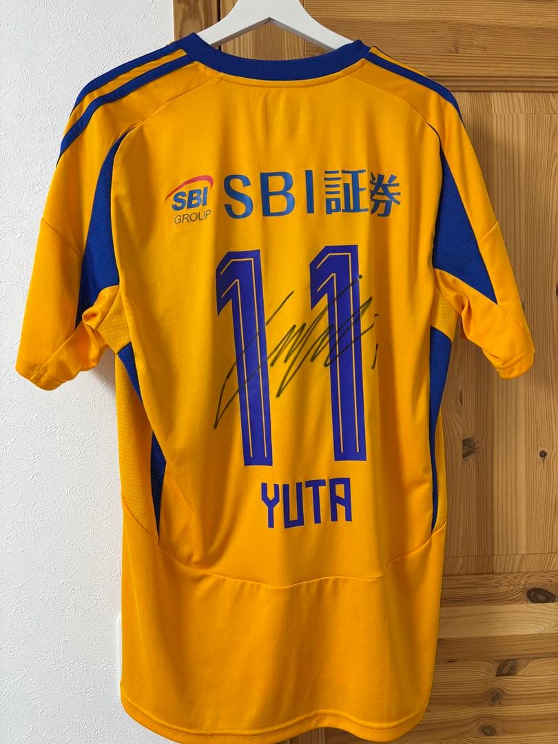 【美品・サイン入り】ベガルタ仙台 ユニフォーム 11番 郷家友太　タオルセット