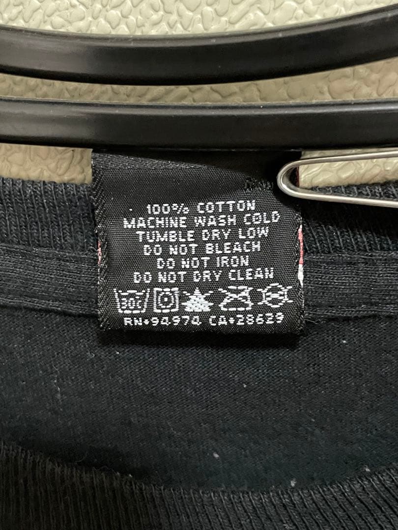 STUSSY ディズニー ロンT ブラック