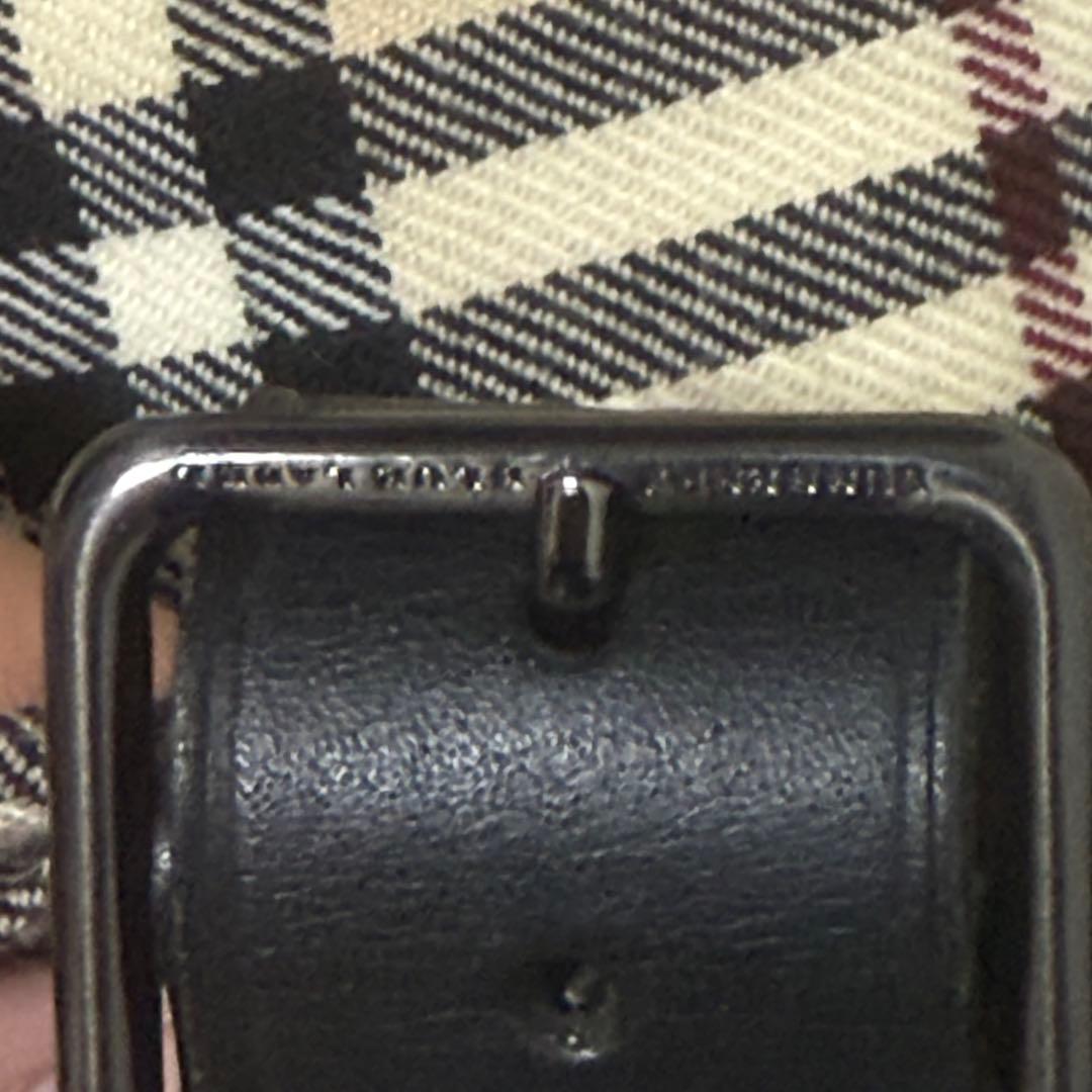 希少 バーバリーブルーレーベル ノバチェック プリーツミニスカート サイズ36