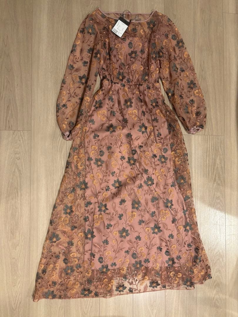 Kastane embroidery organdy dress サイズ1
