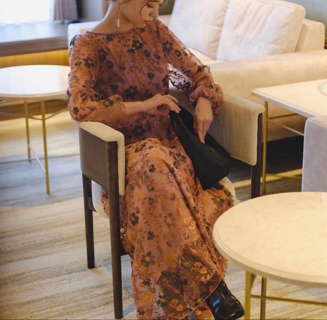 Kastane embroidery organdy dress サイズ1