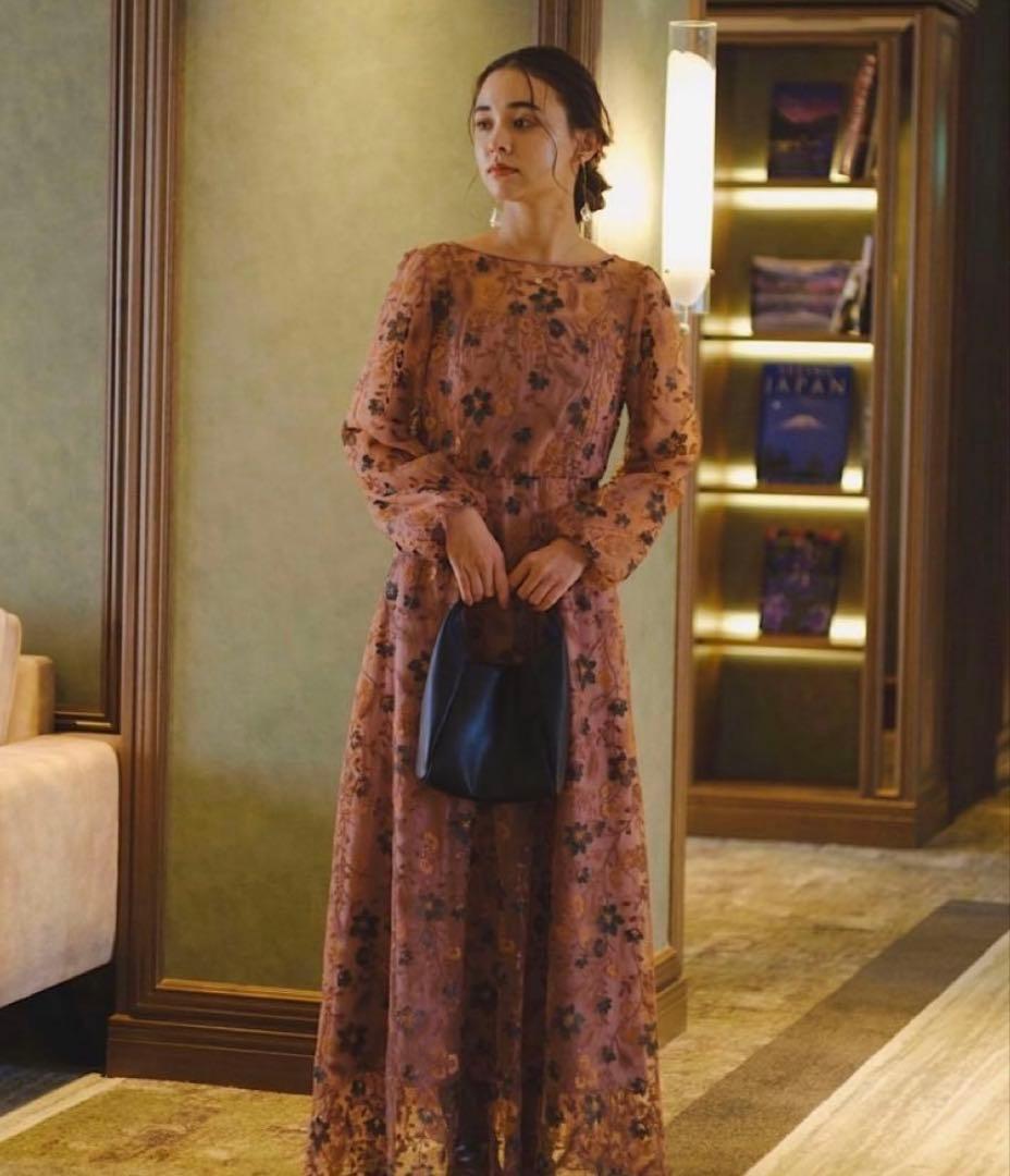 Kastane embroidery organdy dress サイズ1
