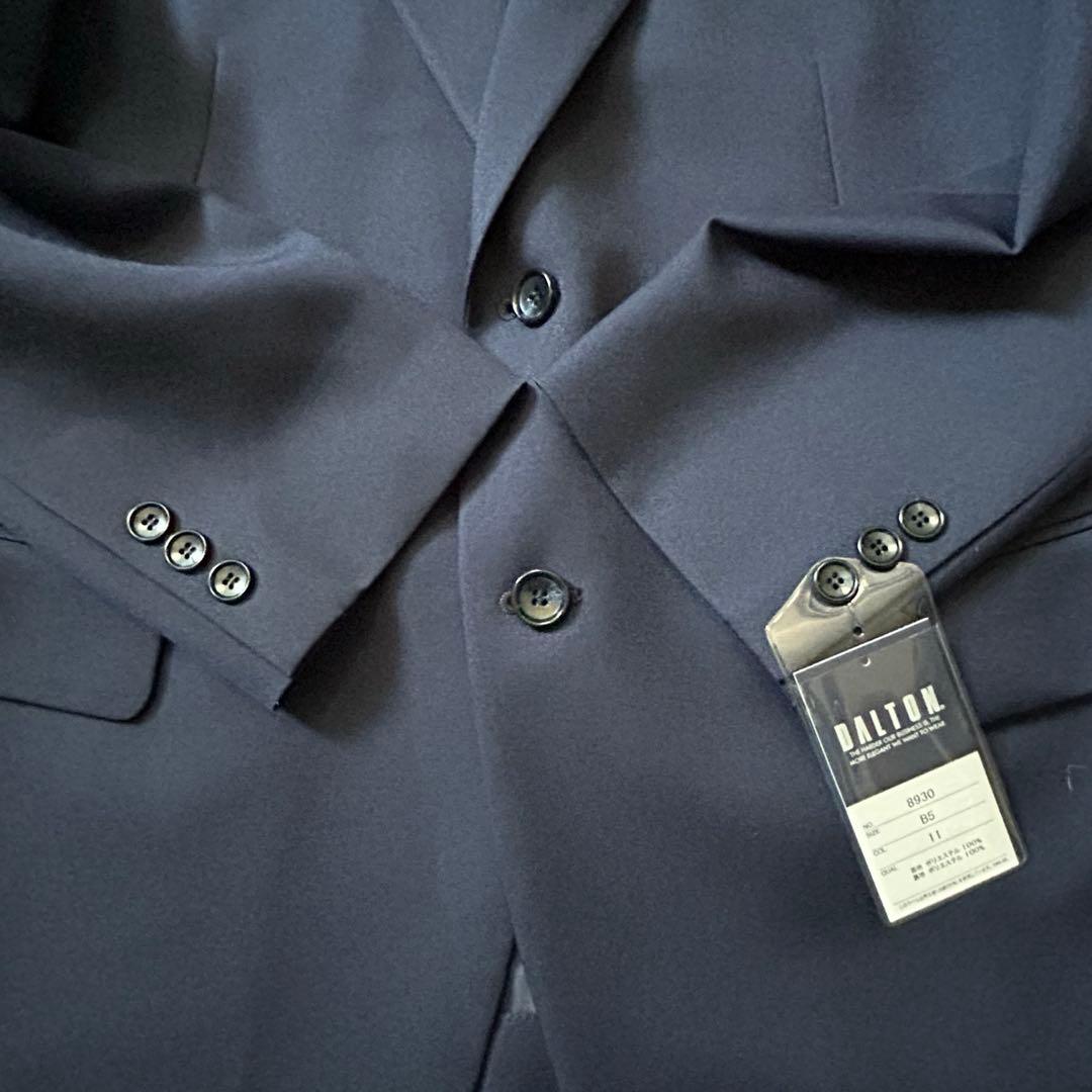 DALTON 大きいサイズ 新品未使用 B5 ネイビー スーツ セットアップ
