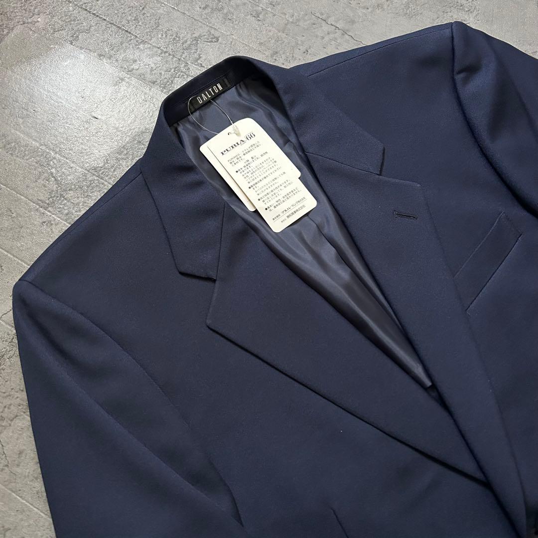 DALTON 大きいサイズ 新品未使用 B5 ネイビー スーツ セットアップ