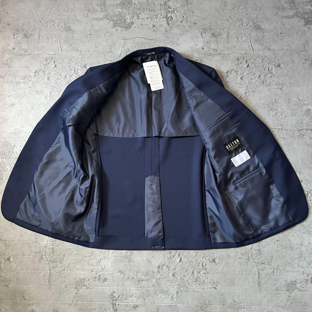 DALTON 大きいサイズ 新品未使用 B5 ネイビー スーツ セットアップ