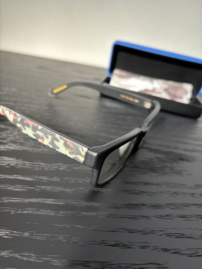 ケツメイシ RYOモデル メガネ　メガネケース付き　recs