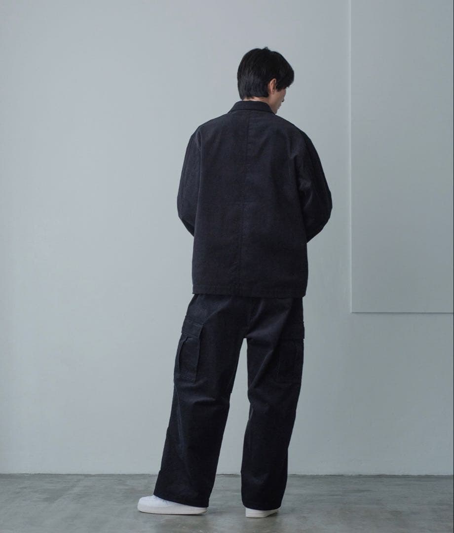 (ADAM ET ROPE' )コーデュロイ カバーオール&ワイドパンツ