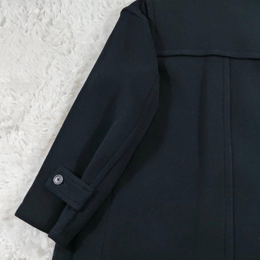 ユニクロ ＋J オーバーサイズ ダッフルコート ウール ブラック 未使用タグ付き