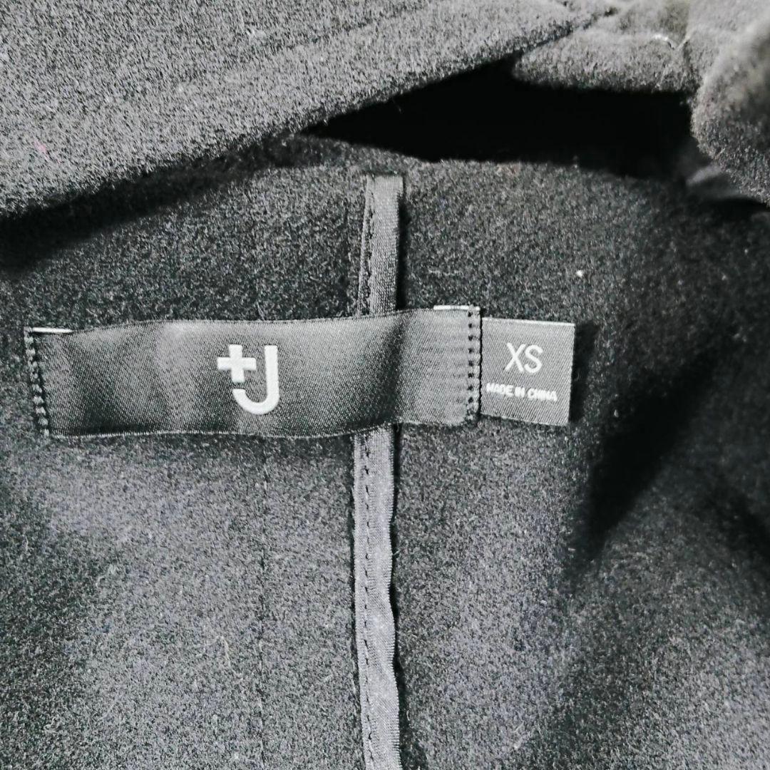 ユニクロ ＋J オーバーサイズ ダッフルコート ウール ブラック 未使用タグ付き