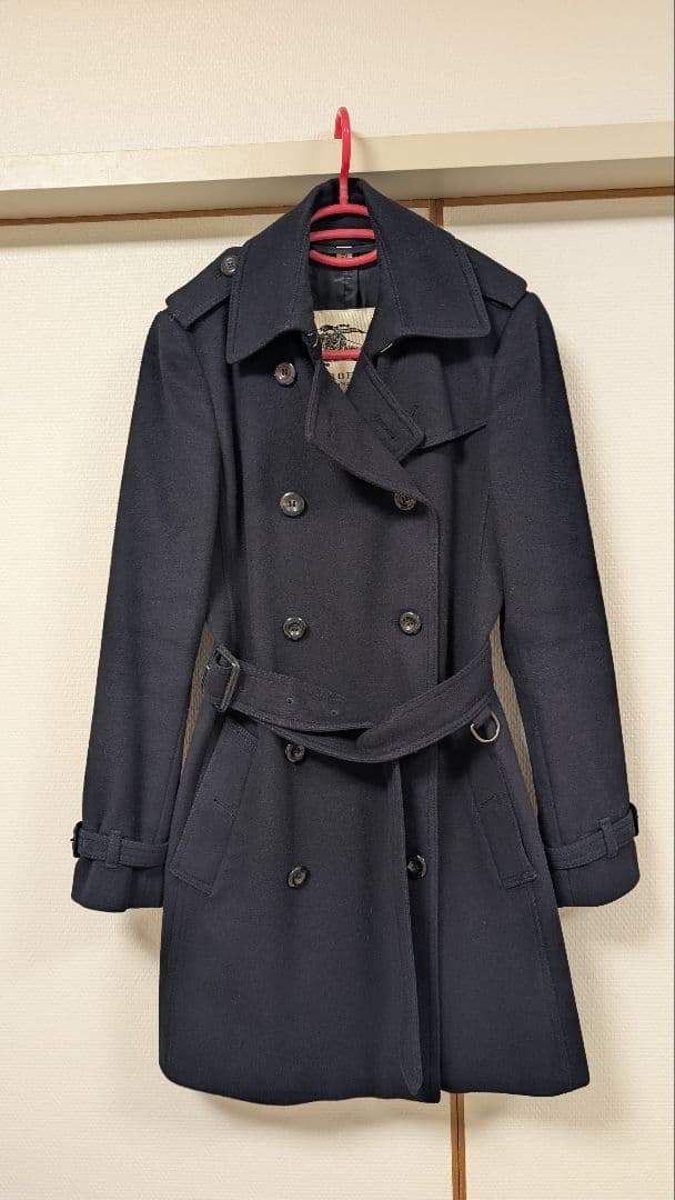 BURBERRY ウールコート ブラック UK 6