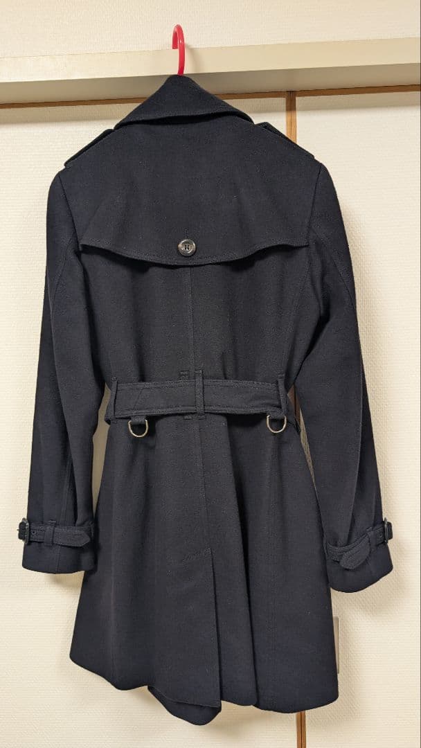 BURBERRY ウールコート ブラック UK 6
