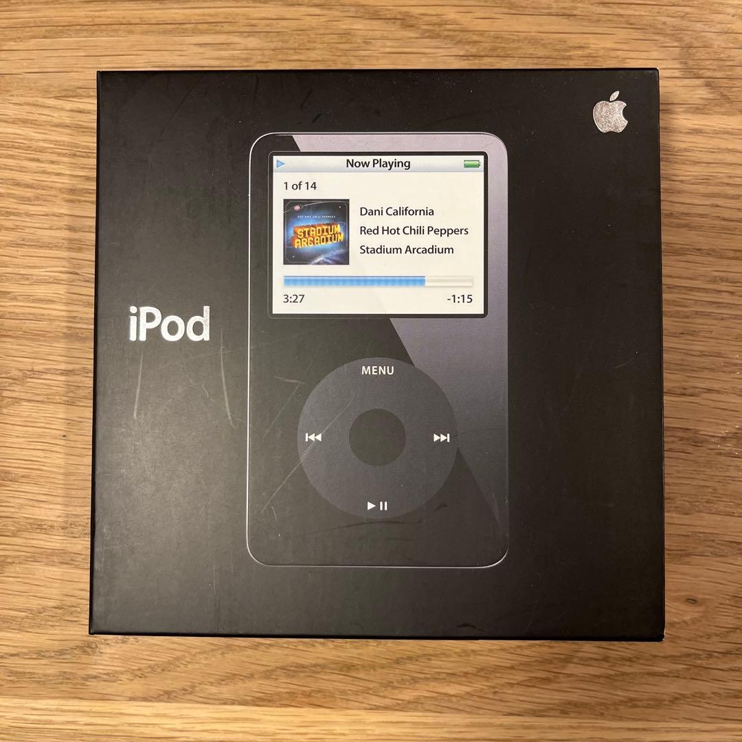 iPod 80GB BLACK 箱あり