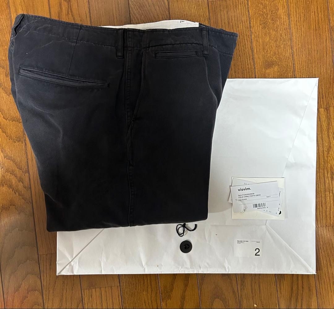 パンツ visvim FIELD CHINO PANTS DMGD size2