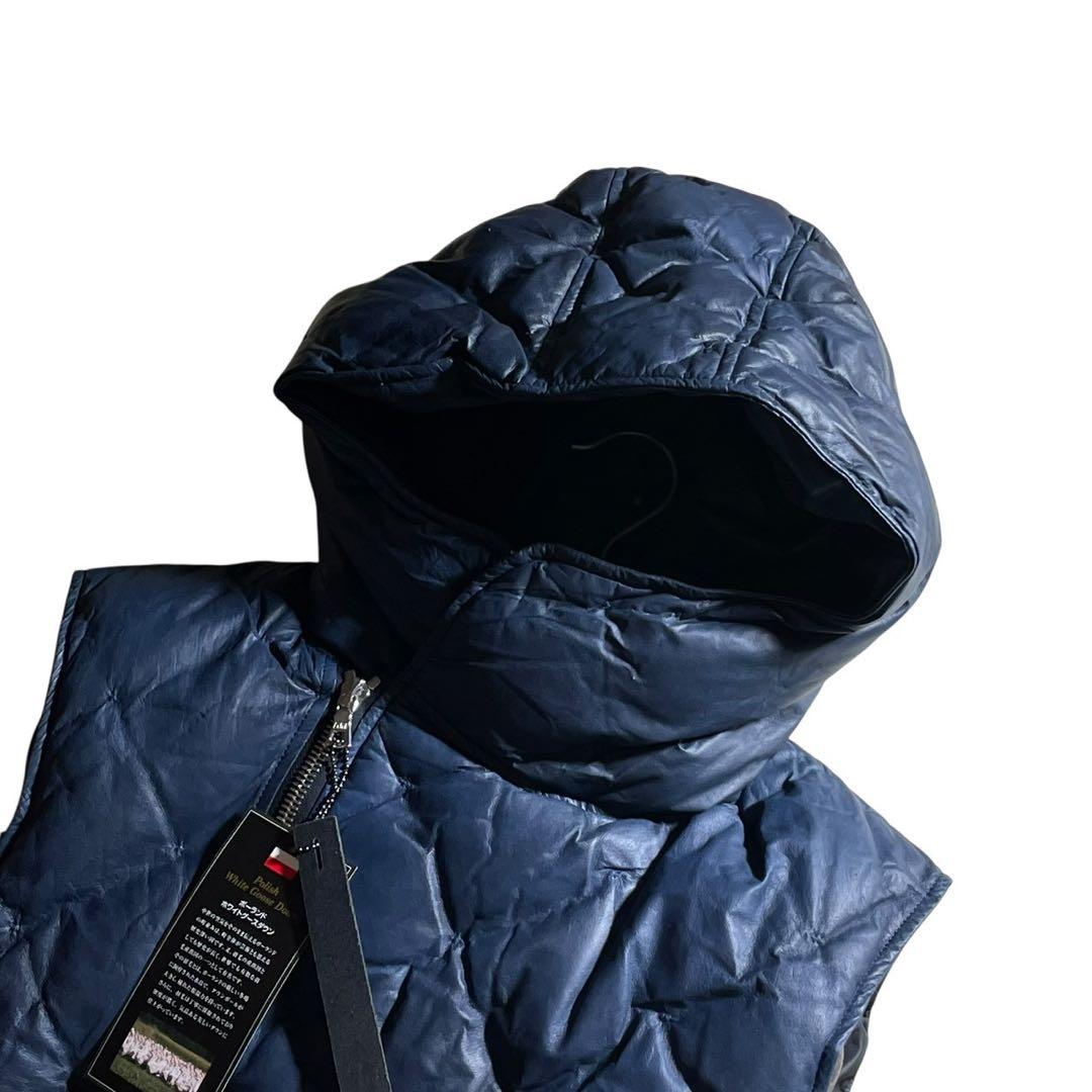 【極美品】バックラッシュ カンガルーレザー ダウンベスト ポーランドグース L