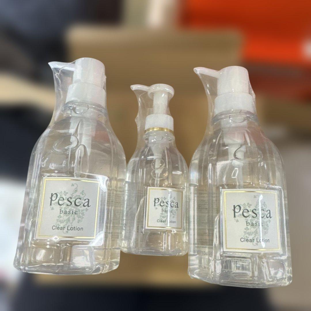 Pesca クリアローション 500ml2個200ml1個