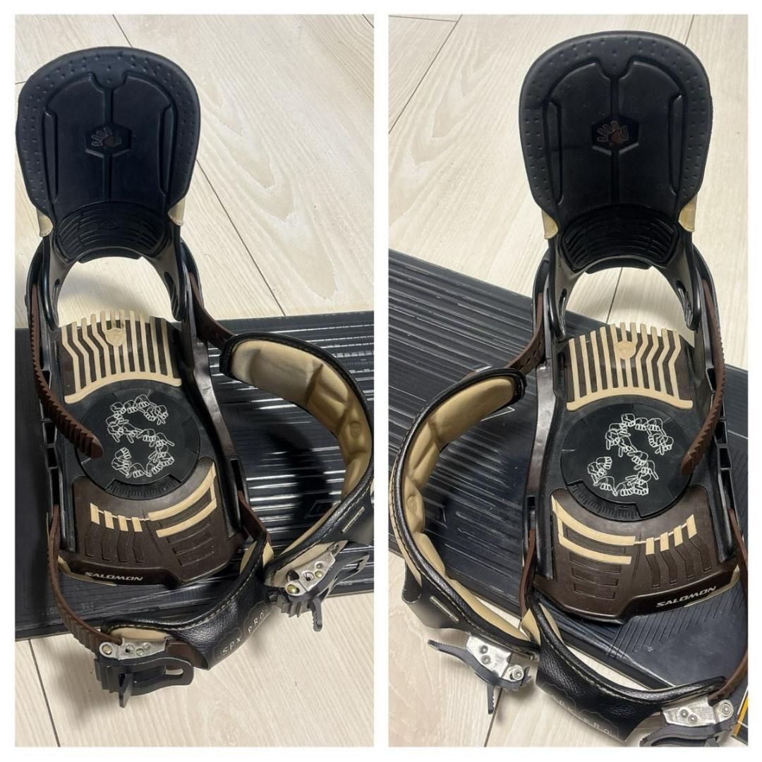 【良品】BURTON×SALOMON 3点セット 159㎝　ION 27.5㎝