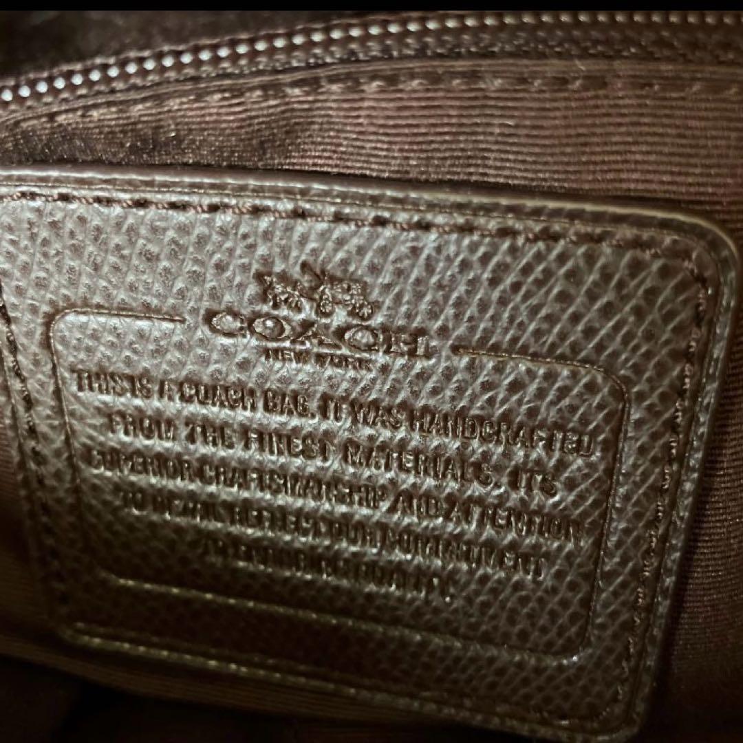 美品　COACH シグネチャー柄　キャンバストートバッグ ショルダーバッグ