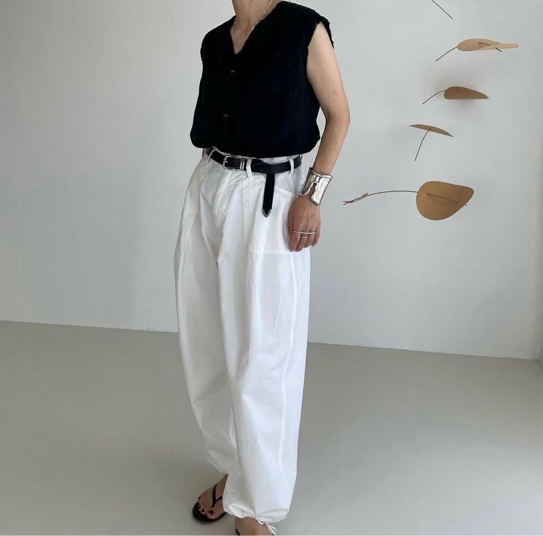 argue【美品】cotton twill mov pants モブパンツ