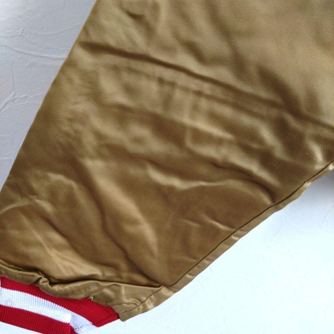 【希少】Chalk Lineチョークライン 49ers 刺繍 スタジャン