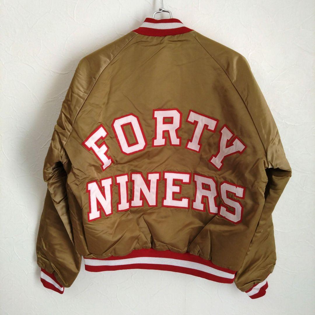 【希少】Chalk Lineチョークライン 49ers 刺繍 スタジャン