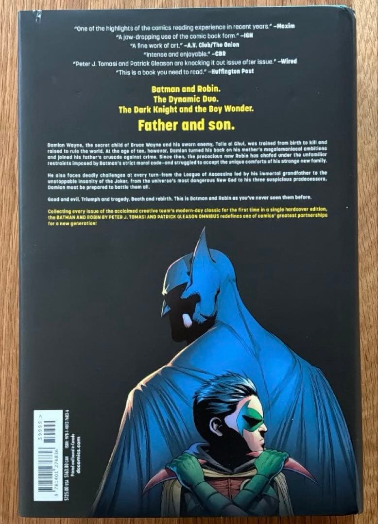 Batman and Robin Omnibus アメコミ