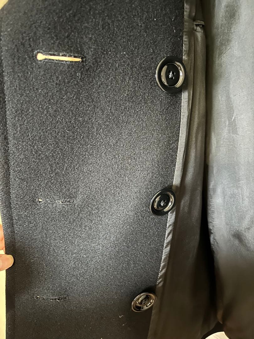 Lemaire ウールコート ブラック 36