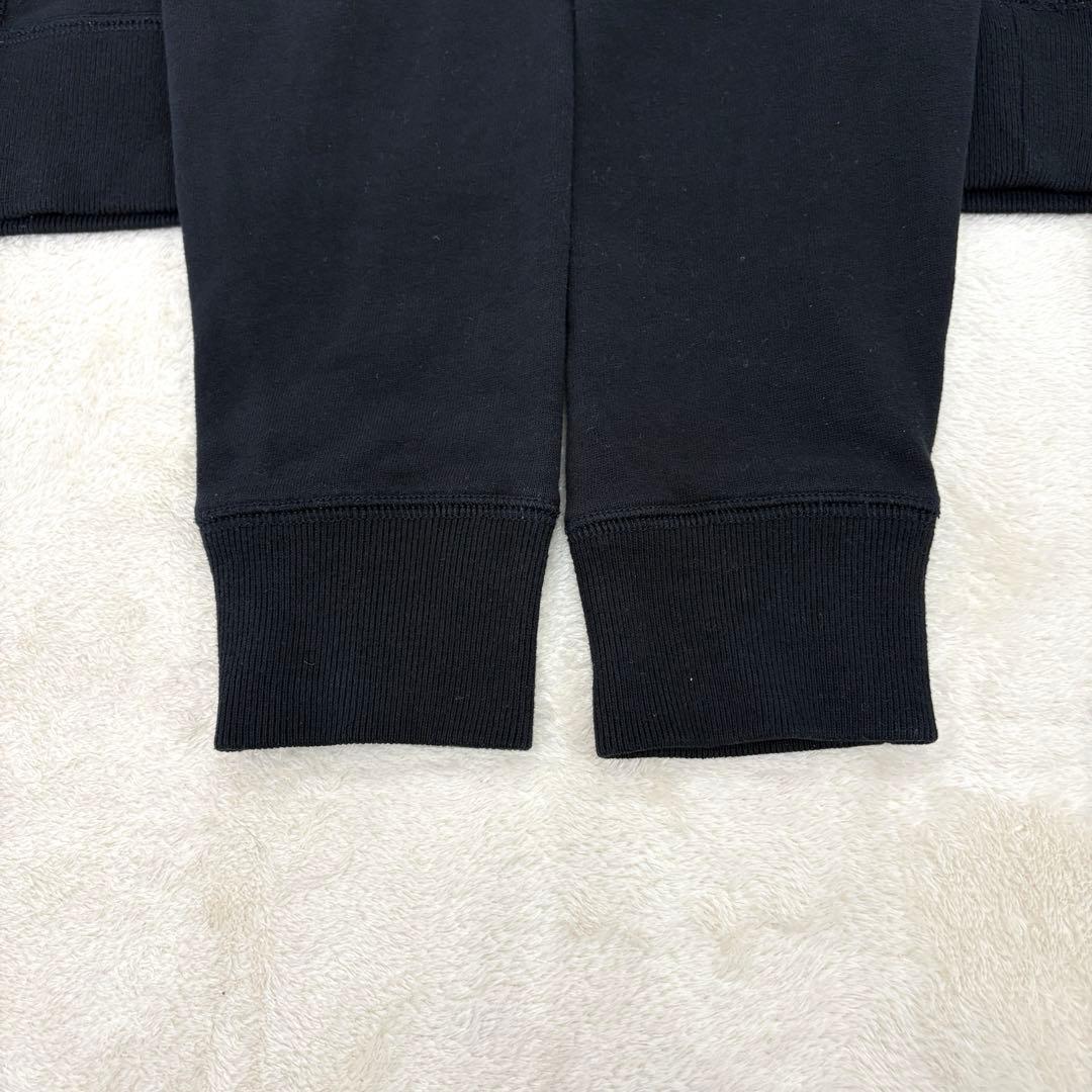 美品✳︎ポロラルフローレンサイドリブスウェットトレーナー黒ホワイトポニーS正規品