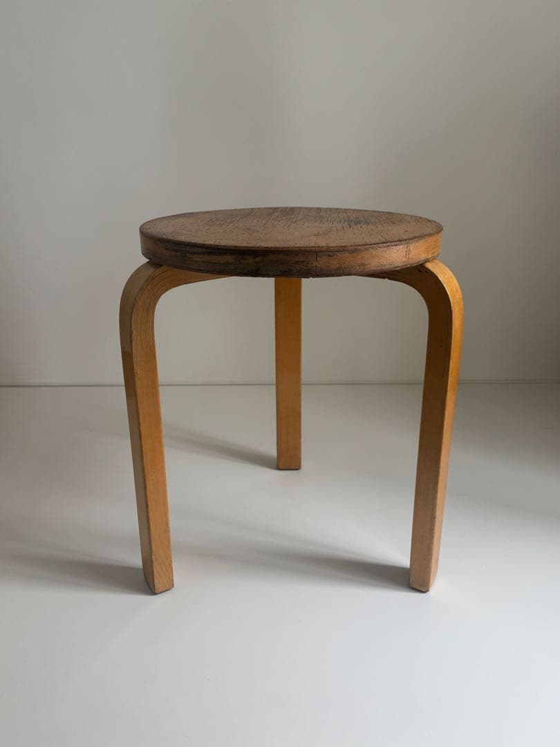 50年代stool60 Alvar Aalto ヴィンテージスツール