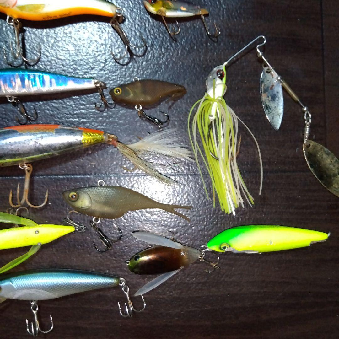 バス釣り引退セット　ルアーセットバス釣り