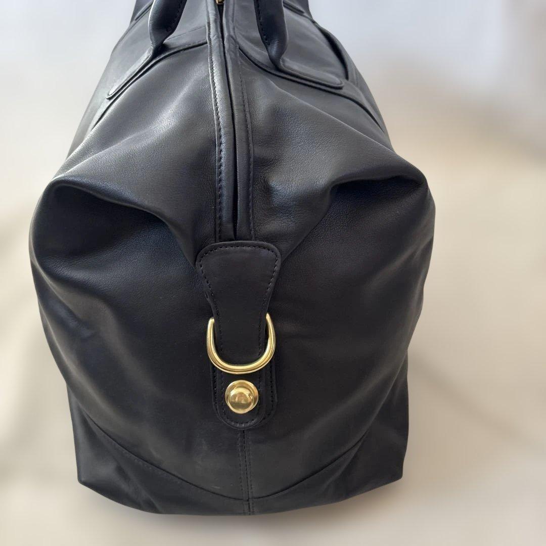 美品 COACH オールドコーチ 大容量ボストンバッグ ブラック　付属品付