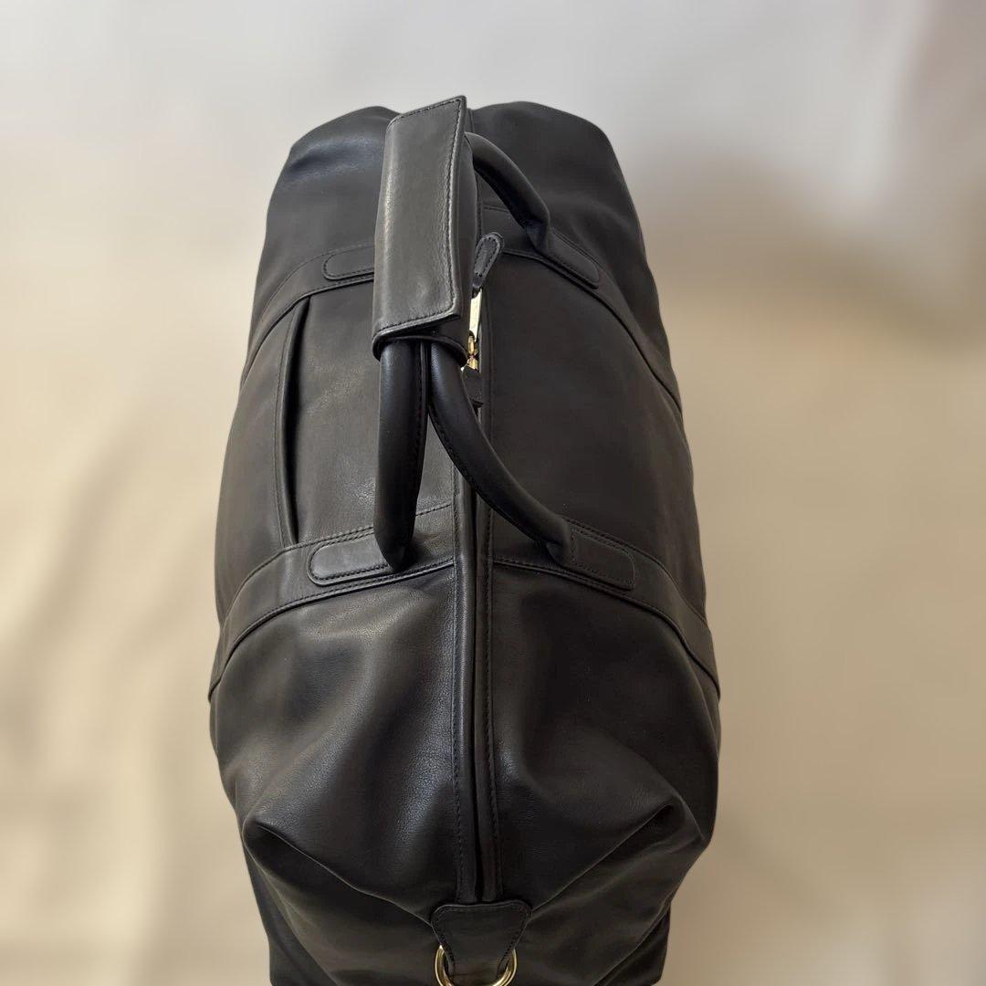 美品 COACH オールドコーチ 大容量ボストンバッグ ブラック　付属品付