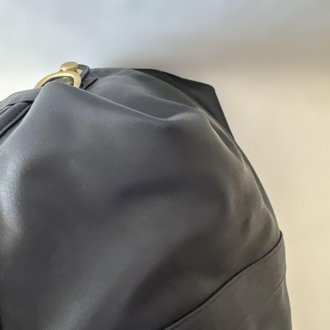 美品 COACH オールドコーチ 大容量ボストンバッグ ブラック　付属品付