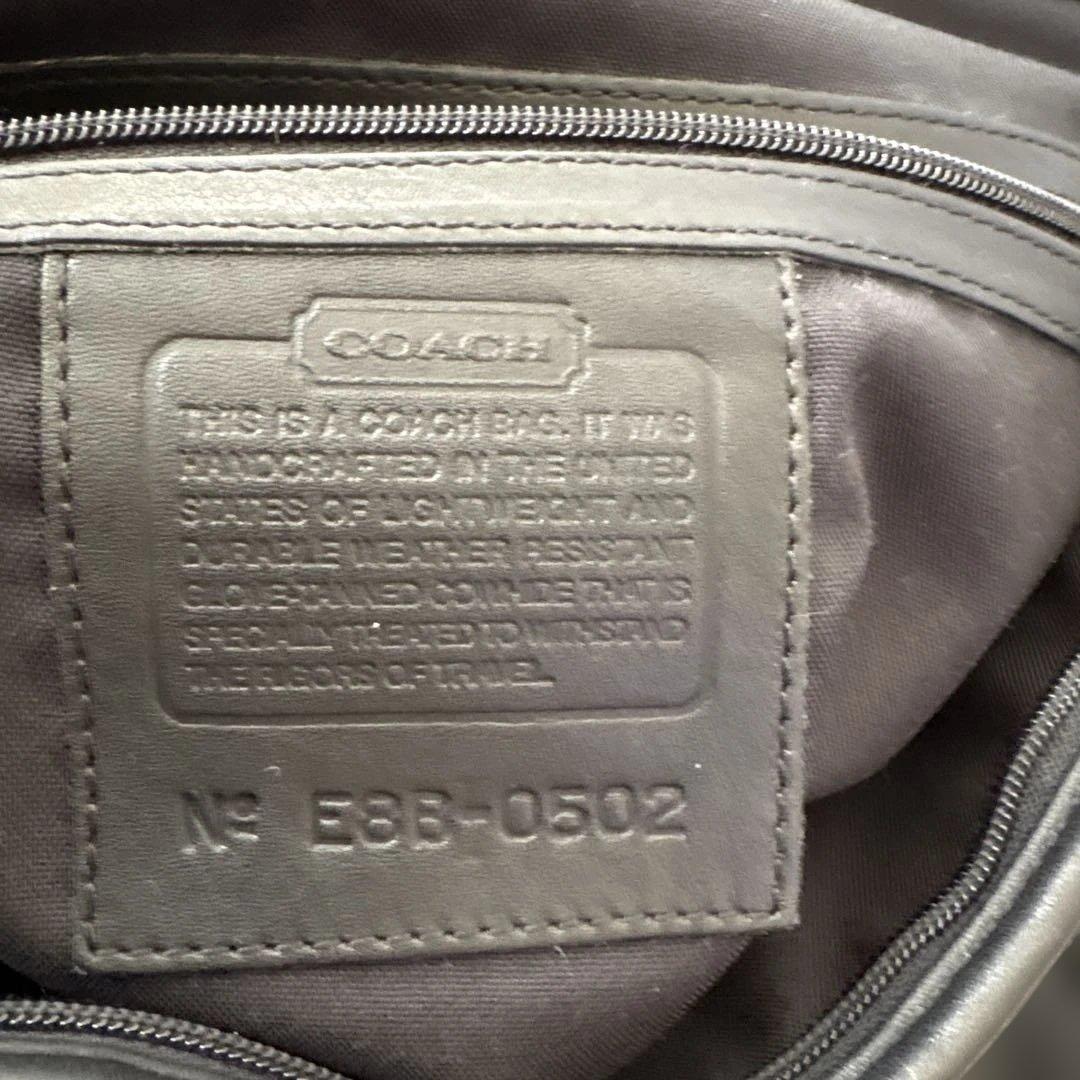 美品 COACH オールドコーチ 大容量ボストンバッグ ブラック　付属品付