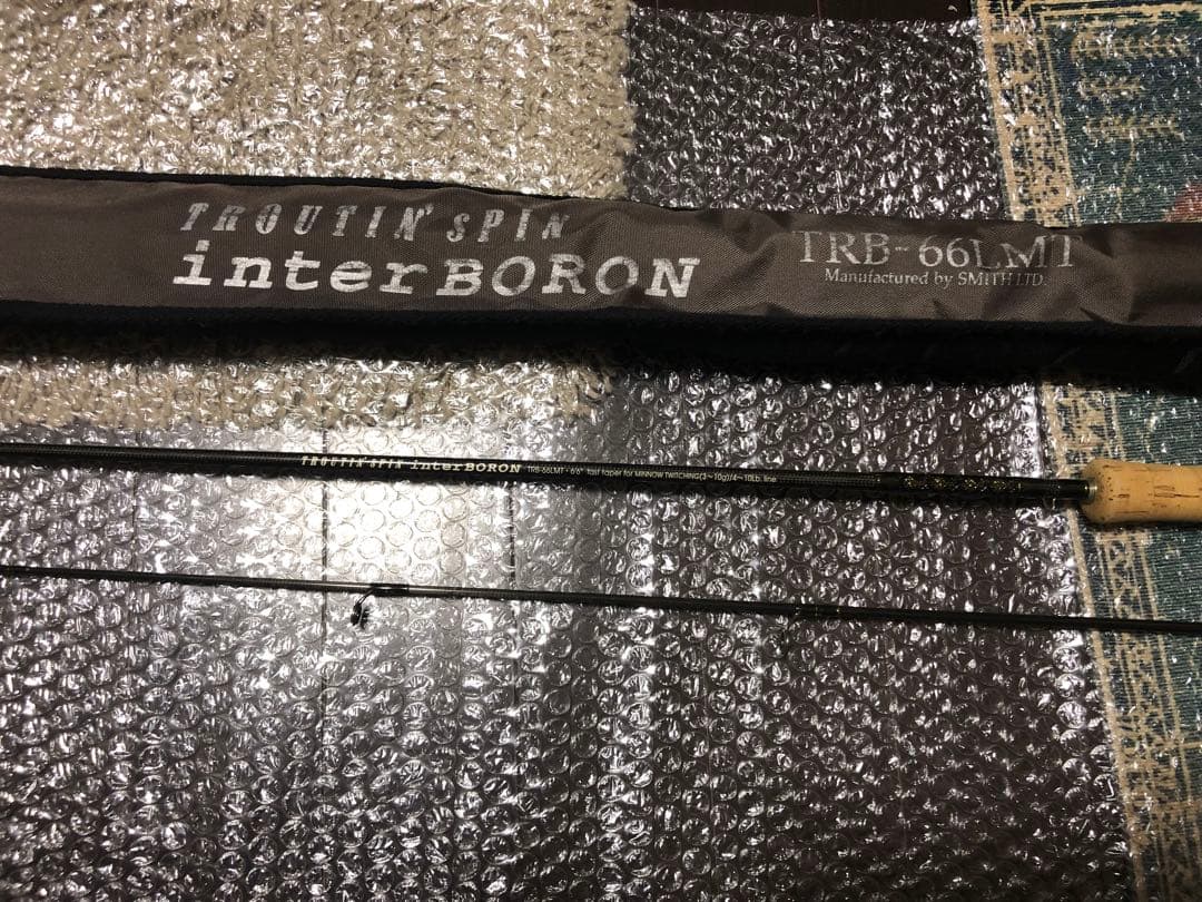 【美品】SMITH スミス トラウティンスピンインターボロンTRB-66LMT