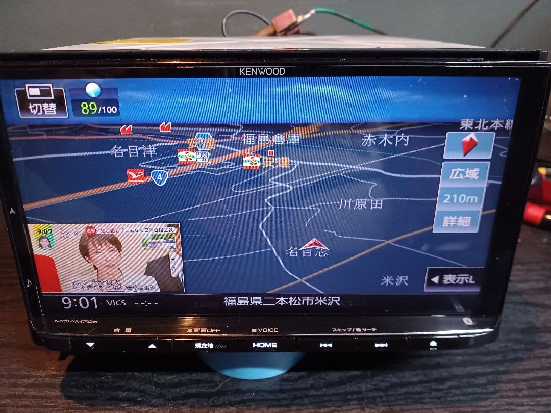 カーナビ KENWOOD MDV-M705