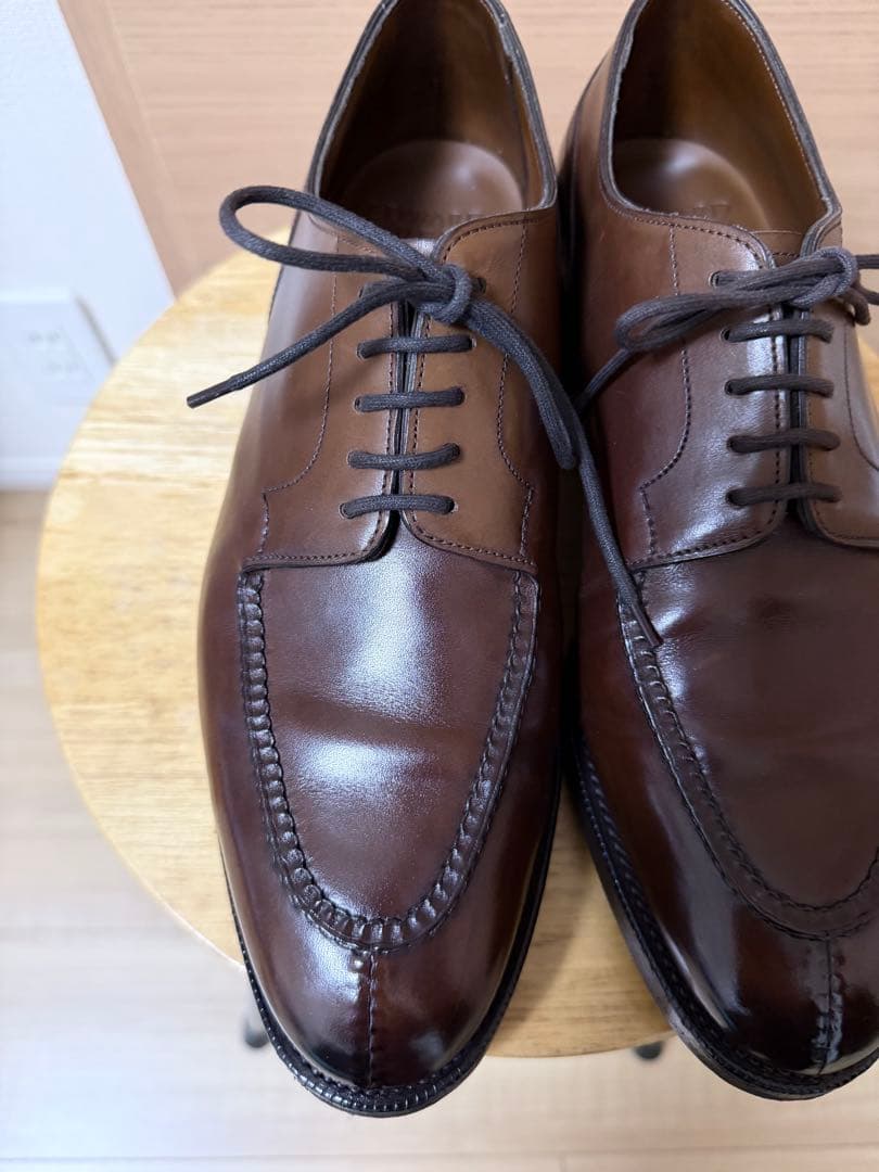 美品❗️人気色‼️エドワードグリーン ドーバー UK7 ダークオーク