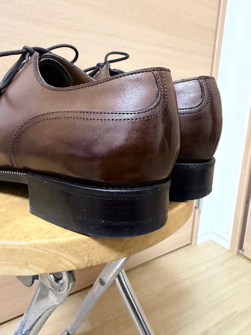 美品❗️人気色‼️エドワードグリーン ドーバー UK7 ダークオーク