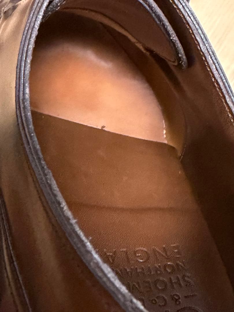 美品❗️人気色‼️エドワードグリーン ドーバー UK7 ダークオーク