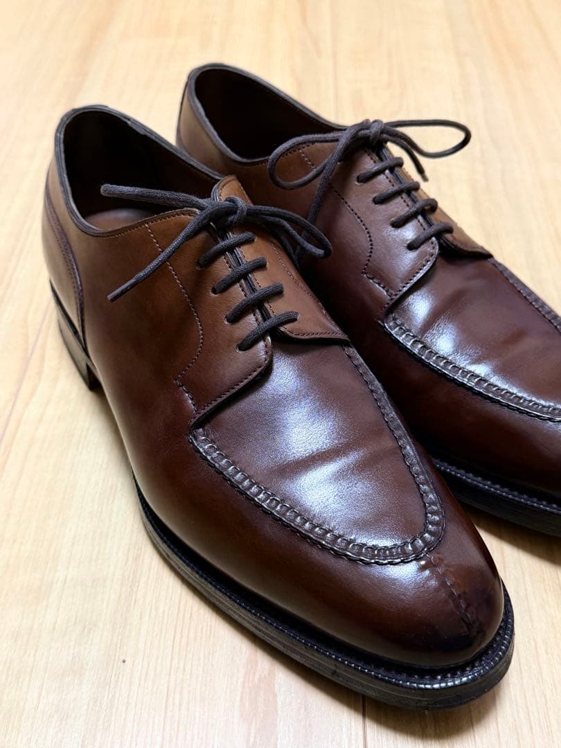 美品❗️人気色‼️エドワードグリーン ドーバー UK7 ダークオーク