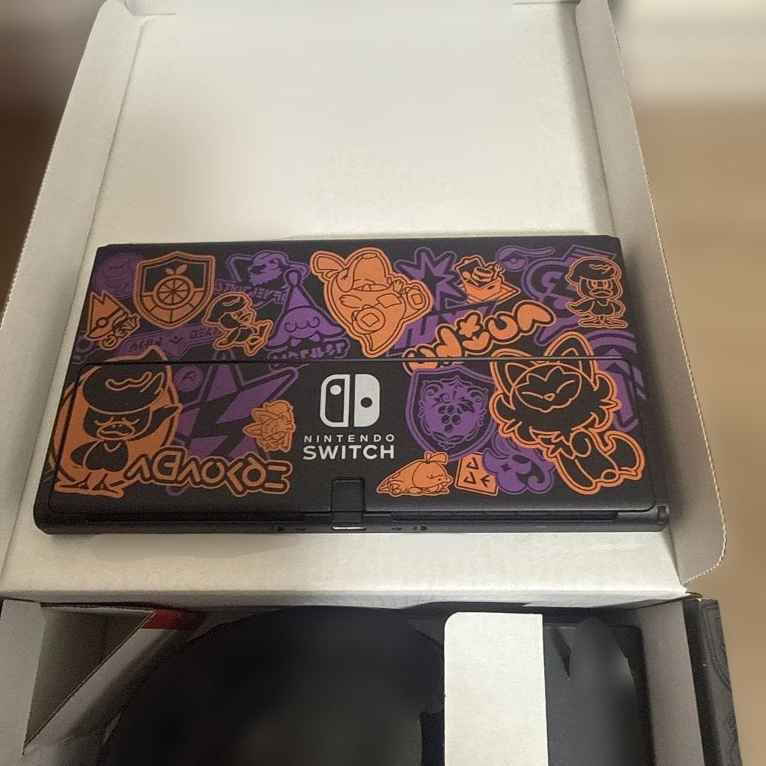 Nintendo Switch 有機ELスカーレット・バイオレット　ポケモン