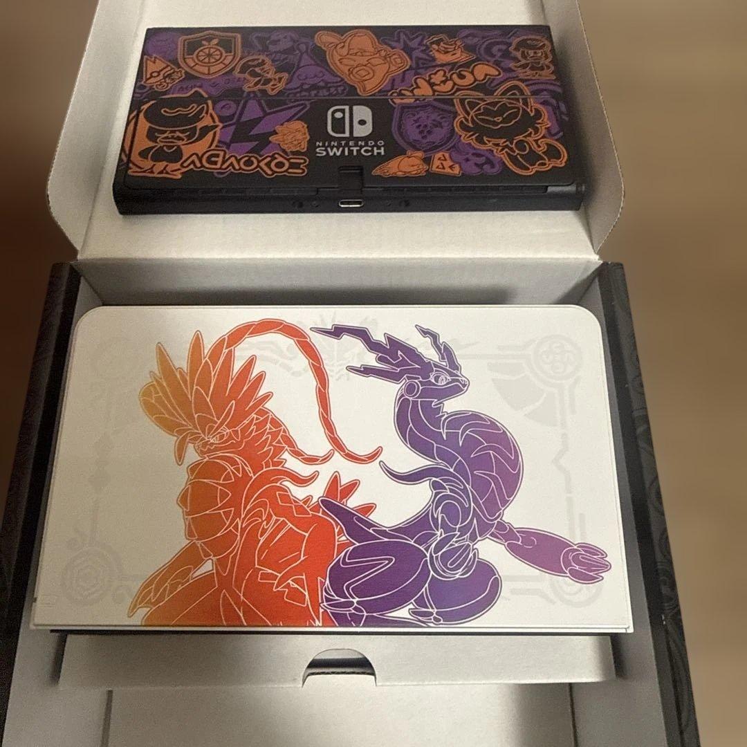 Nintendo Switch 有機ELスカーレット・バイオレット　ポケモン