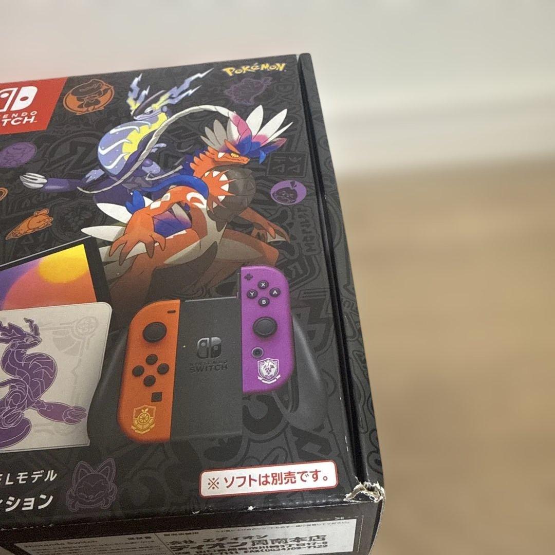 Nintendo Switch 有機ELスカーレット・バイオレット　ポケモン