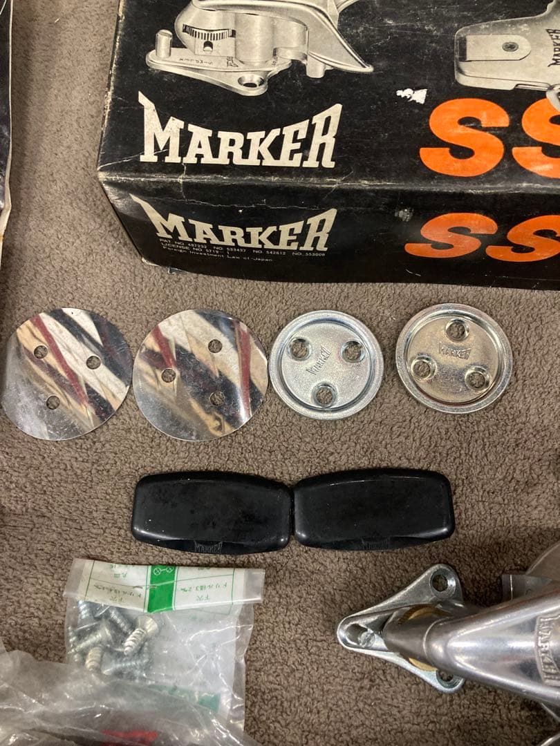 A0101)MARKER SS-LSS スキー　ビンディング 箱付き　日本製
