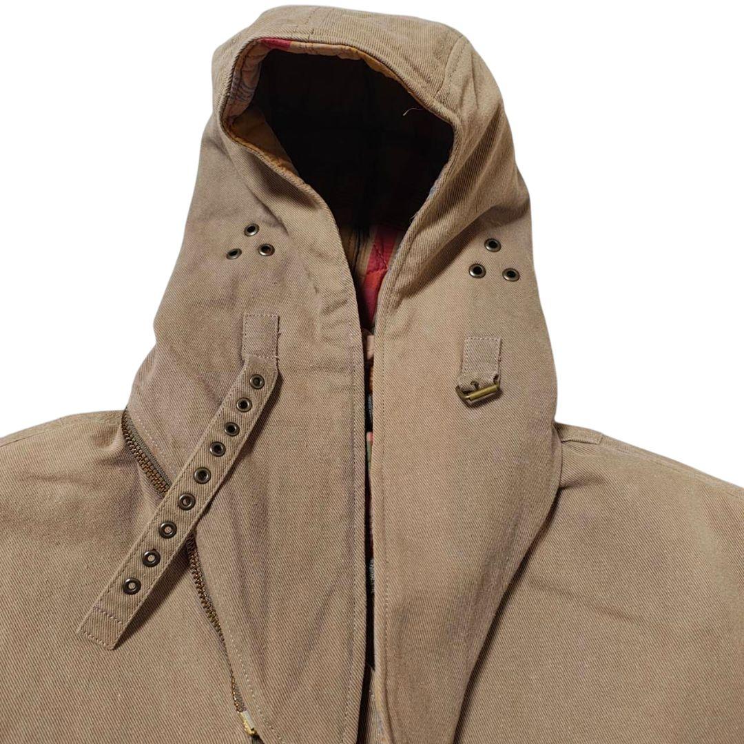 【希少】PINK HOUSE ワッペン 中綿ブルゾン くま テディベア ベージュ